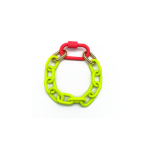 Zincir Karabina Bileklik Neon Sarı