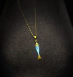 levrek balık kolye - Görsel 3