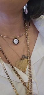 Kara Poseidon Pırlanta Pendant - Görsel 4